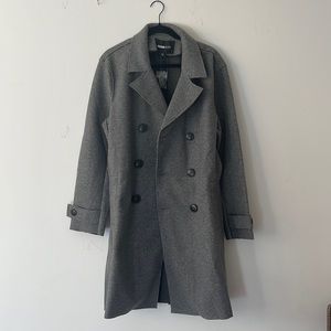 Grey Peacoat